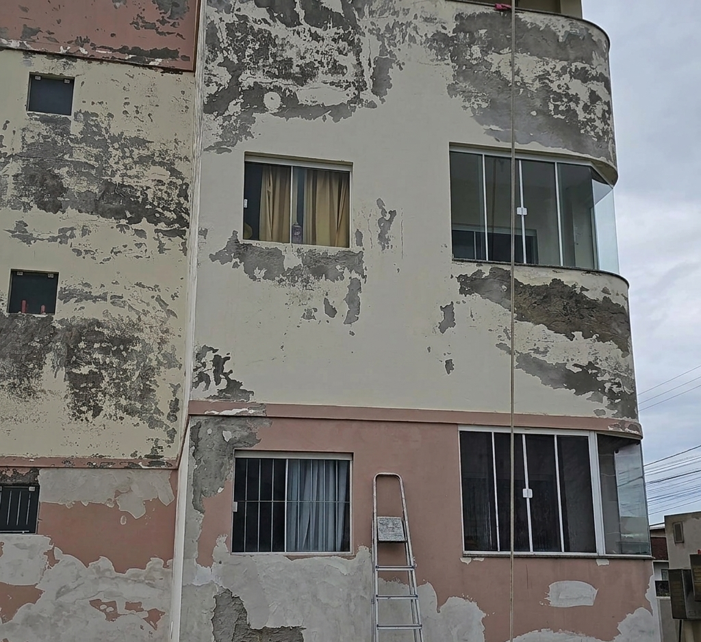 Fachada do edifício antes da reforma